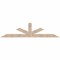 Ekena Millwork Saratoga Smooth Timber Gable Bracket, Douglas Fir, 96"W x 24"H x 1 1/2"D x 5 1/2"F, 6/12 Pitch GBW096X24X0206SAR00SDF - alternate 1